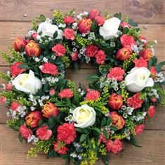 Orange Wreath